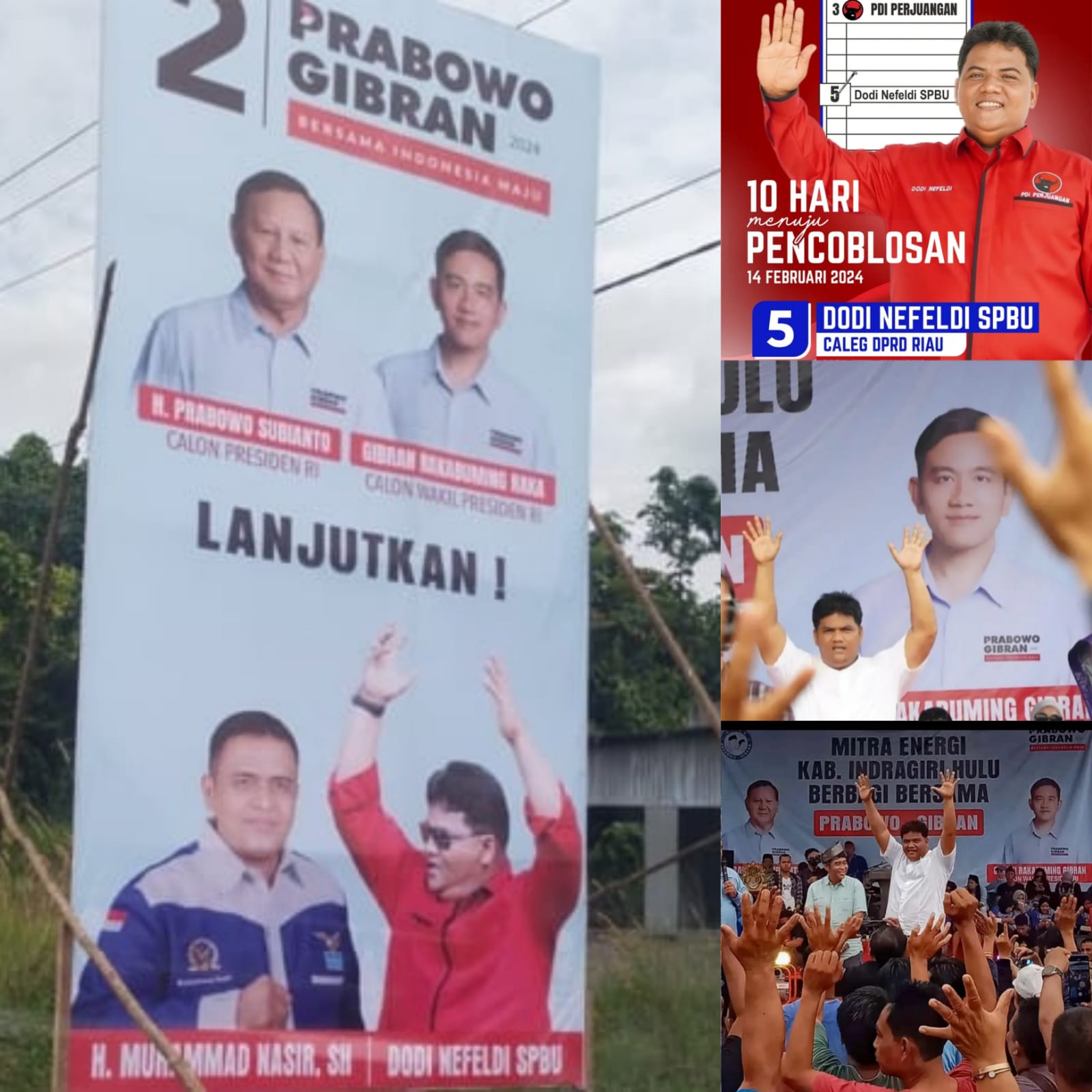 Nyaleg Dari PDI Perjuangan Tapi Mendukung Prabowo-Gibran, Dodi Nofeldi SPBU Terancam Sanksi Tegas